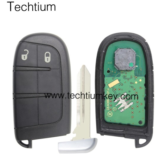 433Mhz 46 chip FCC:M3N40821302 keyless 2 button remote key for Chrysler 2011-2017, Dodge 2011-2017